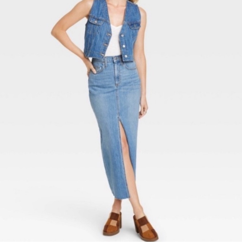 Universal Thread Blue Maxi Skirt